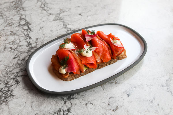 Salmon Pastrami Avocado Toast